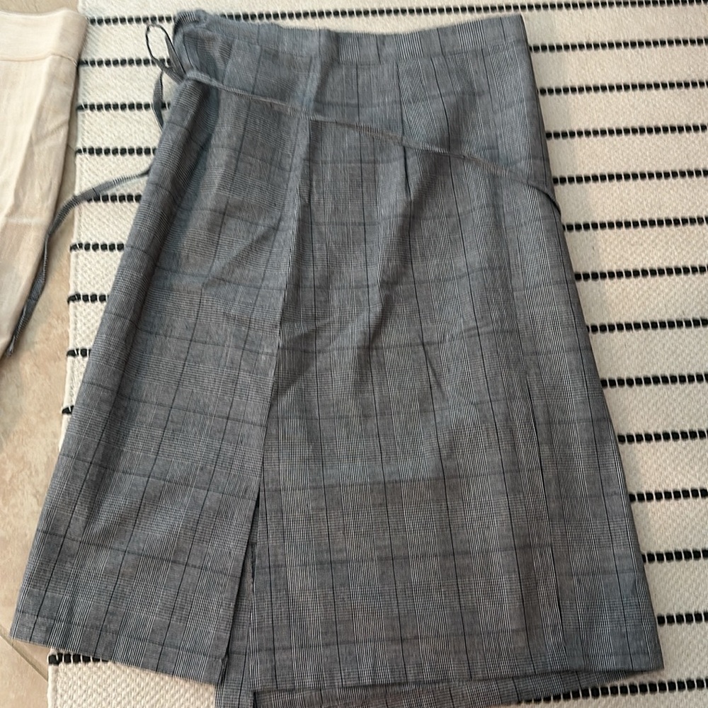 Gray String Waist Skirt - image 6
